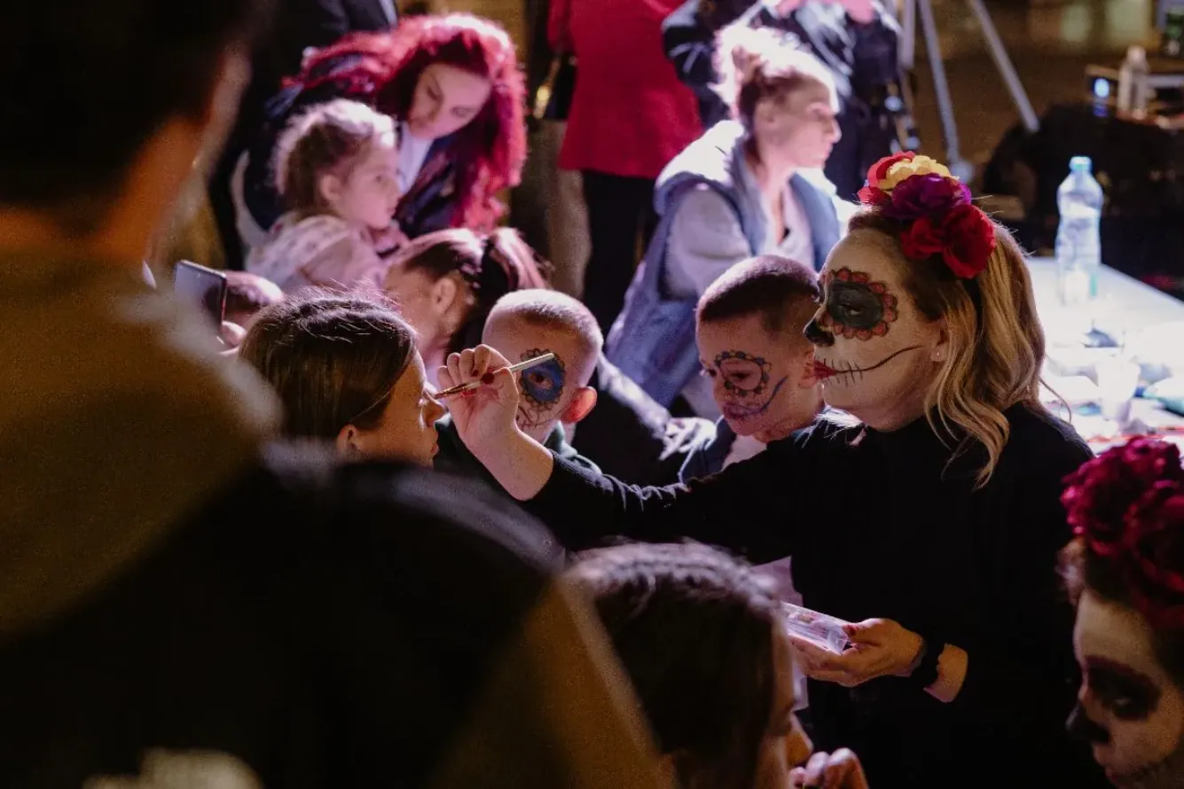 Šminkanje dece po uzoru na katrine, Foto Tanja Drobnjak