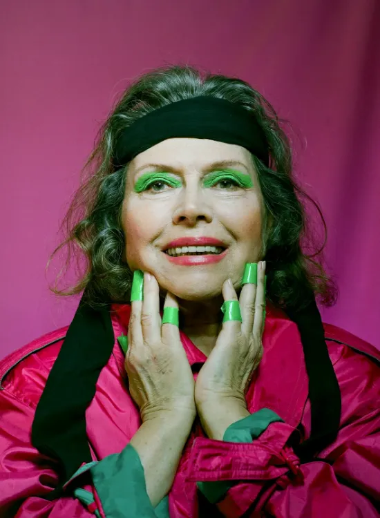 K. Ladik photo by Éva Szombat 