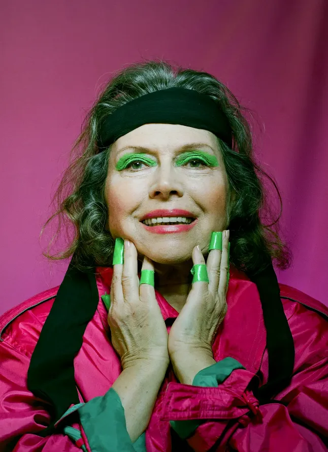 K. Ladik photo by Éva Szombat