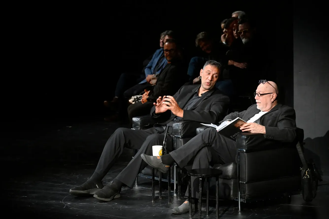 Vlade Divac i Irfan Mensur 