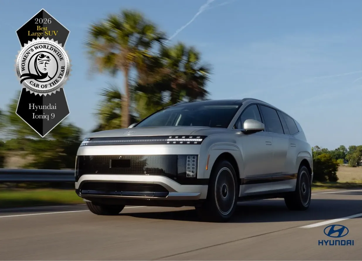 (Image 1) Hyundai IONIQ 9 Hailed as Worlds Best Large SUV at 2026 Womens Worldwide Car of the Year Awards