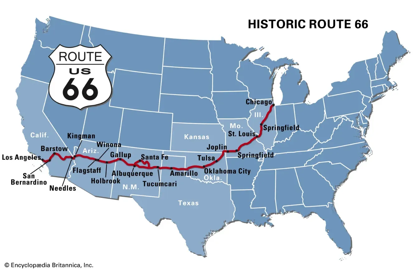 Map-Route-66